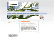 Tablet Screenshot of pluemergmbh.de